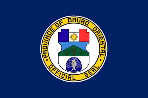 Drapeau Davao Oriental grand format pavillon provincial Philippines - 2