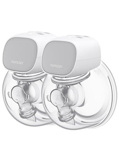 Momcozy S9 Pro Hands-Free Double Electric Portable Pump 2-Pack, Light