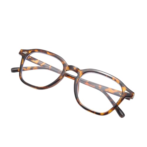 Image of Blue Light Blocking Glasses frame polygon Computer Gaming Glasses Frame for Women Men