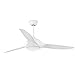 Faro 33408 Ventilatore per Soffitto con Luce LED, Bianco