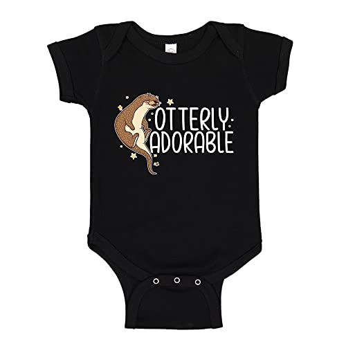 Image of Otterly Adorable Otter Baby One Piece or Toddler T-Shirt Baby Clothing