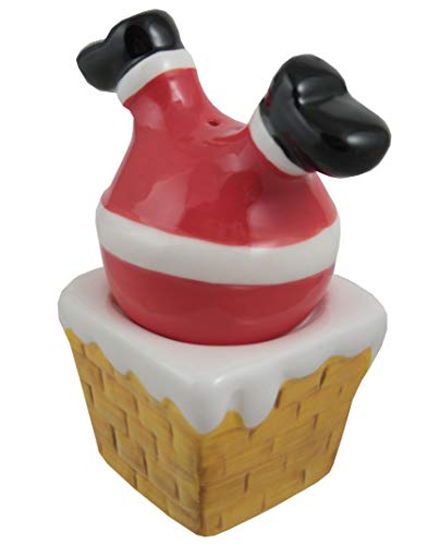 Santa In Chimney Salt And Pepper Shaker #TOP3