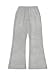 WDIRARA Men's Flared Graphic Y2k Sweatpants Wide Leg Drawstring Gothic Streetwear Casual Pants Grey XX-Large