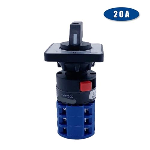 Selector giratorio LW26-20A de 22,5mm para solucionar fallos de conexión en líneas de 690V 4