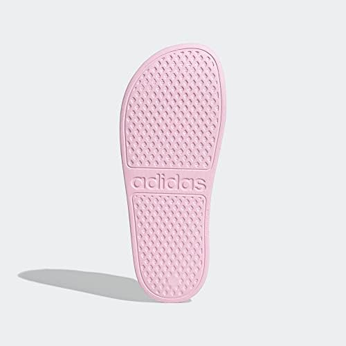 adidas Girl's Adilette Aqua Slides (Toddler/Little Kid/Big Kid) Clear Pink/White/Clear Pink 6 Big Kid M | Image 3