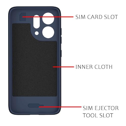 Image of Shockproof Case for Oppo Reno14 5G | Full Camera Protection | TPU Flexible Back Cover for Oppo Reno14 5G (Steel Blue)