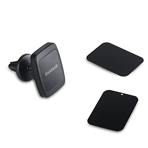 Car Mount, Nekteck Magnetic Cradle-Less Universal Car Phone Air Vent Holder with Swivel for iPhone X/8/7 6S/ 6 6 Plus, SE, Galaxy S9/S8 S6/S7 Note 9 8 5, LG G6, Pixel 3/2 XL Nexus 6P 5X More