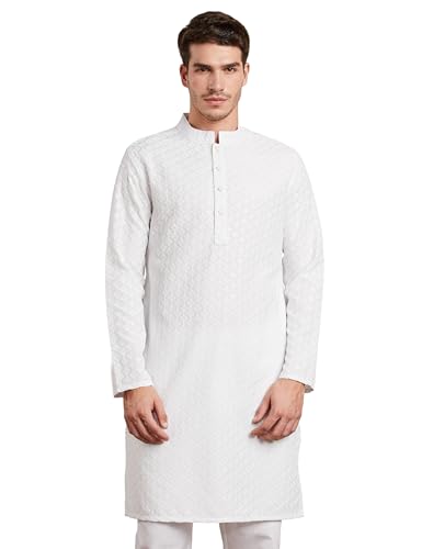 Image of Symbol Premium Men's Embroidery Sequined Long Kurta
