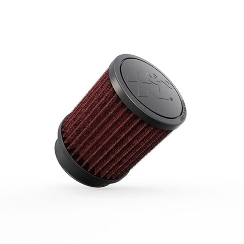 Image of K&N High-Flow Original Lifetime Universal Clamp-On Air Filter: High Performance, Premium, Washable: Flange Diameter: 2.5 In, Filter Height: 4 In, Flange Length: 1 In, Shape: Round, RB-0700