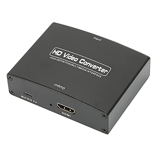 Adaptador Convertidor de Video Componente YPbPr a HDMI para Monitor de DVD