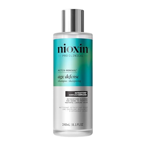 NIOXIN Age Defense Shampoo for Aging Hair | Detox Scalp Cleanser