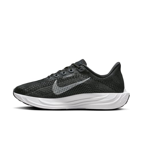 Nike Pegasus Plus Chaussures de course sur route pour femme (FQ7261-100, marron clair/voile/gomme), Noir anthracite/platine/blanc, 40 EU