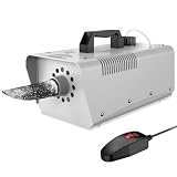 Wisdomlit Snow Machine, 650W Snowflake Machine, Artificial Snow Maker with Wired Controller for Indoor Outdoor...