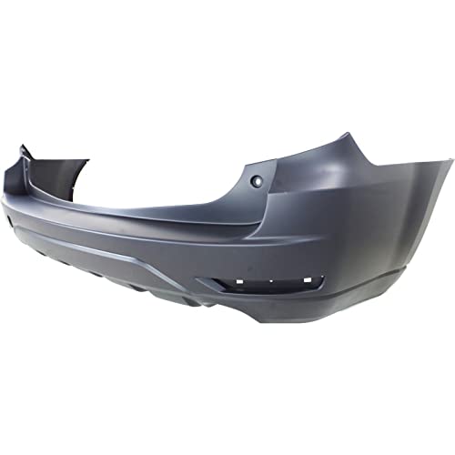 Image of FitParts Compatible with Subaru Forester 2009-2013 Rear Bumper Cover | Primed, Ready to Paint, OEM 57704SC010, SU1100161