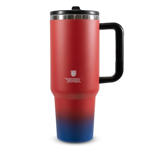 Hy-Pro Officially Licensed Lionesses 40oz/1.18 L Thermal Flask & Handle, Metal Water Bottle with Straw - Image 3