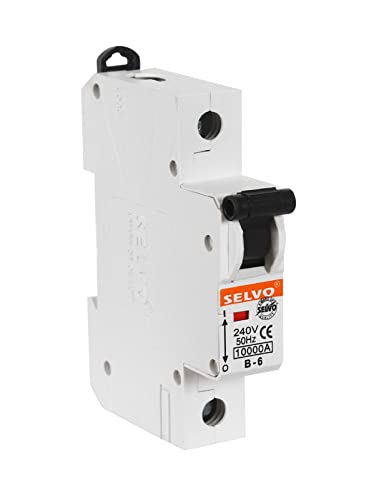 SELVO B-6A Single Pole MCB (Pack of 2)