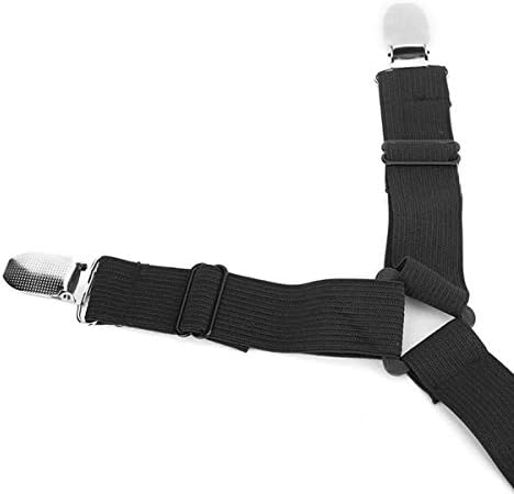 Miniatura 5 de Sujetadores de sábanas, correas elásticas ajustables para todas las sábanas, cualquier tamaño de cama