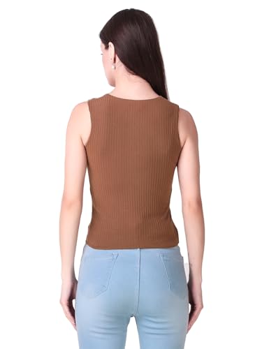 Image of Sizi Women Padded Camisole Workout Top| Tank Top with No Trace,Square Neck Seamless Vest,Elastic Removable Wide Shoulder Strap Camisole
