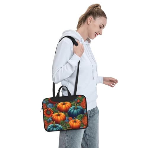 Bolso para portátil impermeable 14 pulgadas naranja miniatura 3