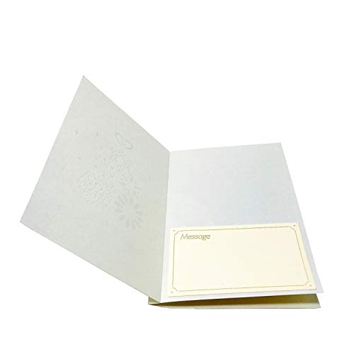 Gold Christmas Tree Pop Up Card - Holiday Tree, Snowflake, Gift Boxes, Navidad Scene - Message Page For Personalized Greeting - Funny, Amazing, Happy Holiday Gifts - Blank Inside, Thick Envelope #TOP4