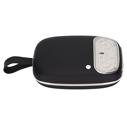Tomantery Calentador de Manos Eléctrico Portátil 3 en 1 Calentador de Manos Recargable para Actividades de Invierno Al Aire Libre (Negro)