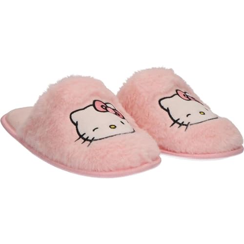 CERDÁ LIFE'S LITTLE MOMENTS Chaussons de maison sous licence officielle | Pantoufles Hello Kitty confortables, douces et antidérapantes, Hello kitty, 36/37 EU