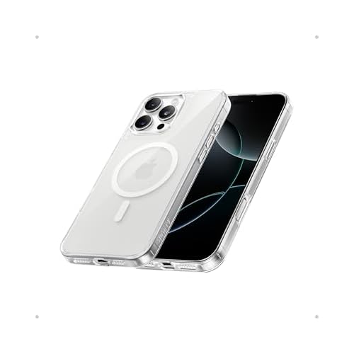 Anker MagGo Clear magnetisches Case für iPhone 16 Plus, Ultra-dünne und langlebige Schutzhülle, iPhone Case kompatibel mit MagSafe, transparente Hülle exklusiv hergestellt für iPhone 16 Plus