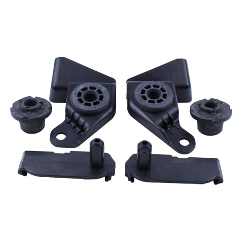 Vibration or Boom At 1300 RPM - 2020-2022 Chevrolet Holden GMC 5 Radiator Upper Insulator Mount Bracket w/ Lower Rubber Cushion Bushings