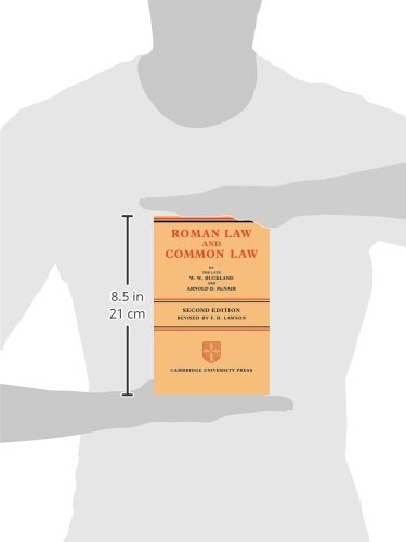 Roman Law and Common Law: A Comparison in Outline