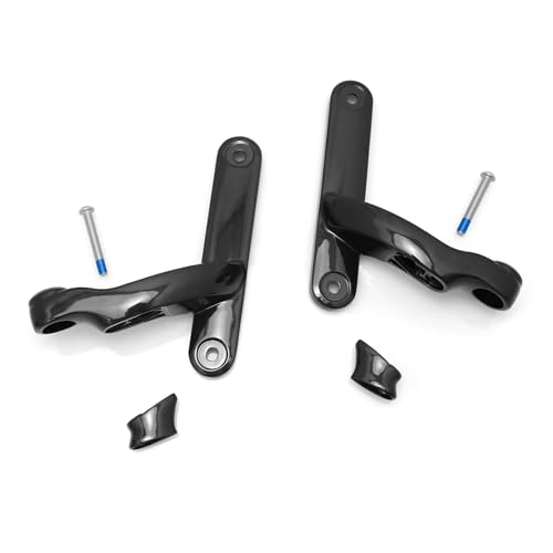 For Harley Davidson 4.5'' LED Auxiliary Fog Passing Lighting Bracket Touring Road King Street Glide Turn Signal Lights Spot Fog Light (Bracket + Mounts -Gloss Black)