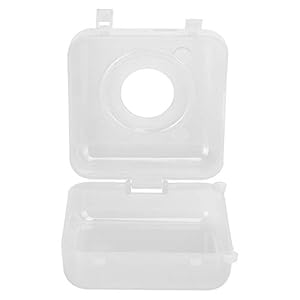 Duurzame beschermende omhulsel Opklikbaar ontwerp voor zakprinter Beschermhoes met draagband Geschikt voor Peripage Pocket thermische printer(Transparent color)