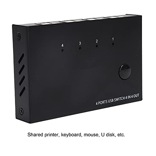KVM Switches, 4 in 4 Out Switch USB Meerdere Poorten Signaalbron Converter voor Share Printers/Toetsenborden/Muis/U Disk… - Image 3