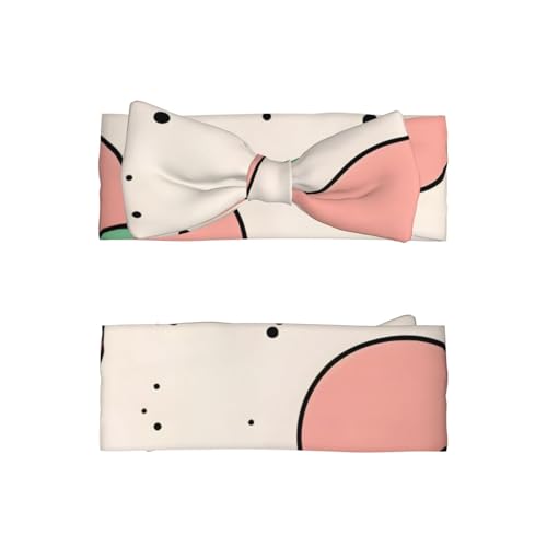 Peachy Cutie Baby Bow Headband, Soft Baby Bow Hair Accessory For Newborn Babies, *Toddlers, Kids.2