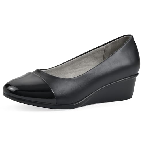 CLIFFS BY WHITE MOUNTAIN Women's Bolivia Cushioned Wedge Heel