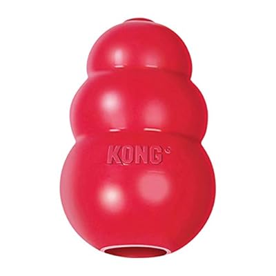 KONG - Classic Dog Toy, Durable Natural Rubber- Fun to Chew, Chase and Fetch- for Small Dogs
