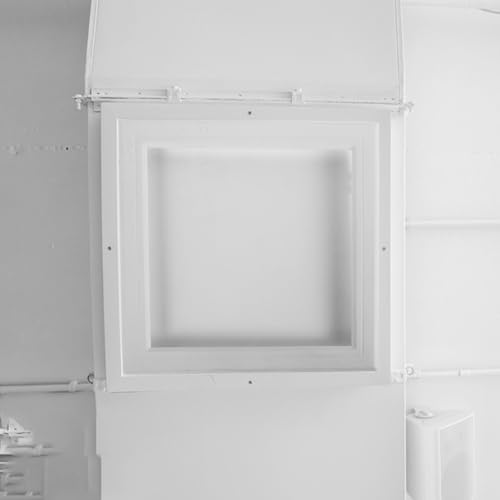 Panel de Acceso de Plástico ABS EXCEART (2 Piezas) para Plomería y Techo 7
