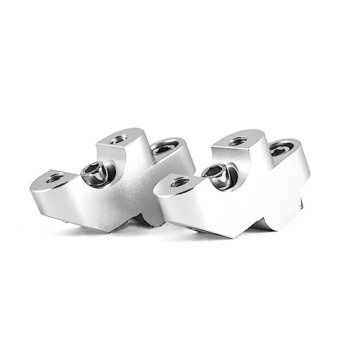 Montante guidon moto argent NC750S améliore la posture et le confort