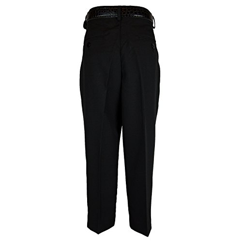 Bocaccio Boys Pleated Husky Dress Pants With Belt2