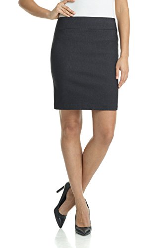 Image of Rekucci Women's Ease Into Comfort Above The Knee Stretch Pencil Skirt