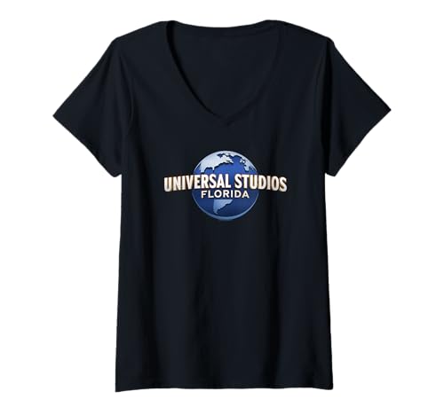 Womens Universal Parks Universal Studios Florida V-Neck T-Shirt