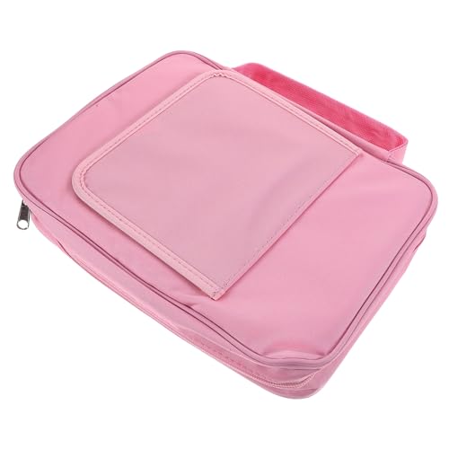 healvian 防水大容量ブックキャリアトートバッグ 書籍収納対応文具バッグ 軽量製 学習用携帯便利バッグ 収納棚付き再利用可能