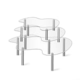 Stable et fiable : fabriqué en acrylique, ce présentoir à cupcakes offre un support fiable pour vos gâteaux et desserts. Il reste stable tout au long de l'événement et assure un affichage sans souci.