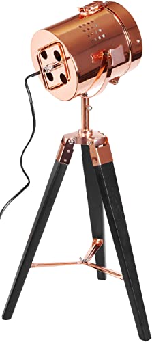 BRUBAKER lampada da terra 'Industrial Design' Spot...