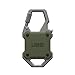 Produktbild URBAN ARMOR GEAR Monarch Case für Apple AirTag Hülle (Airtags Schlüsselanhänger, Verschließbarer Karabinerhaken / Flaschenöffner, Befestigung am Schlüssel / Rucksack / Gepäck) olive drab