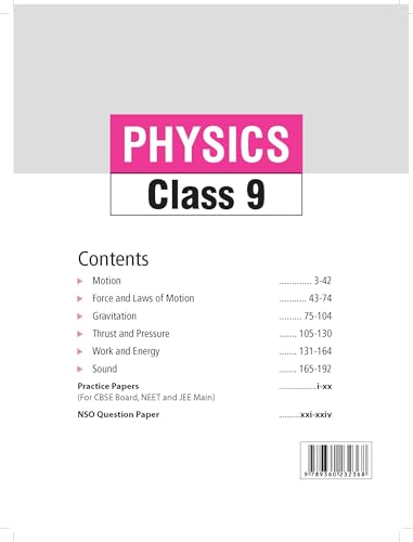 Image of MTG Foundation Course Class 9 Physics Book (Edition 2025) For IIT JEE, NEET, NSO Olympiad, CUET, KVPY & Boards Exam | Based on NCERT Pattern
