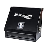 Montezuma Steel 18" x 12" Triangle Shopbox, Black