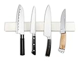 AOMAG 14-Inch Stainless Steel Magnetic Knife Bar with Multi-Purpose Functionality as a Knife Holder,...