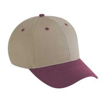 OTTO6 Panel Low Profile Cotton Twill Cap