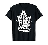 Pelirroja Irlandesa Leprechaun Irlandés Irlanda Gaélico Camiseta
