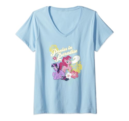 T-shirt Mon Petit Poney à col V pour vos journées décontractées au soleil